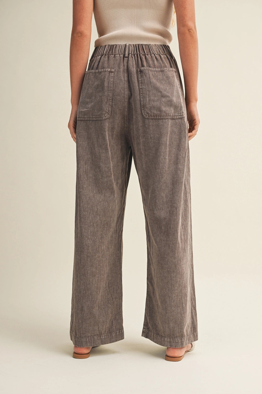 Mocha Breeze Wide Leg
