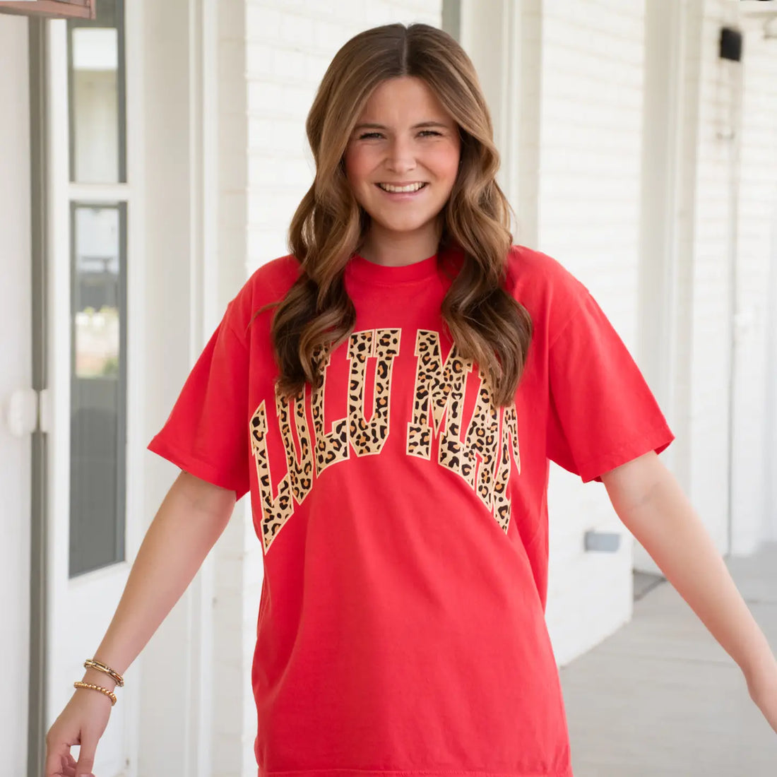 LuluMac Red Leopard