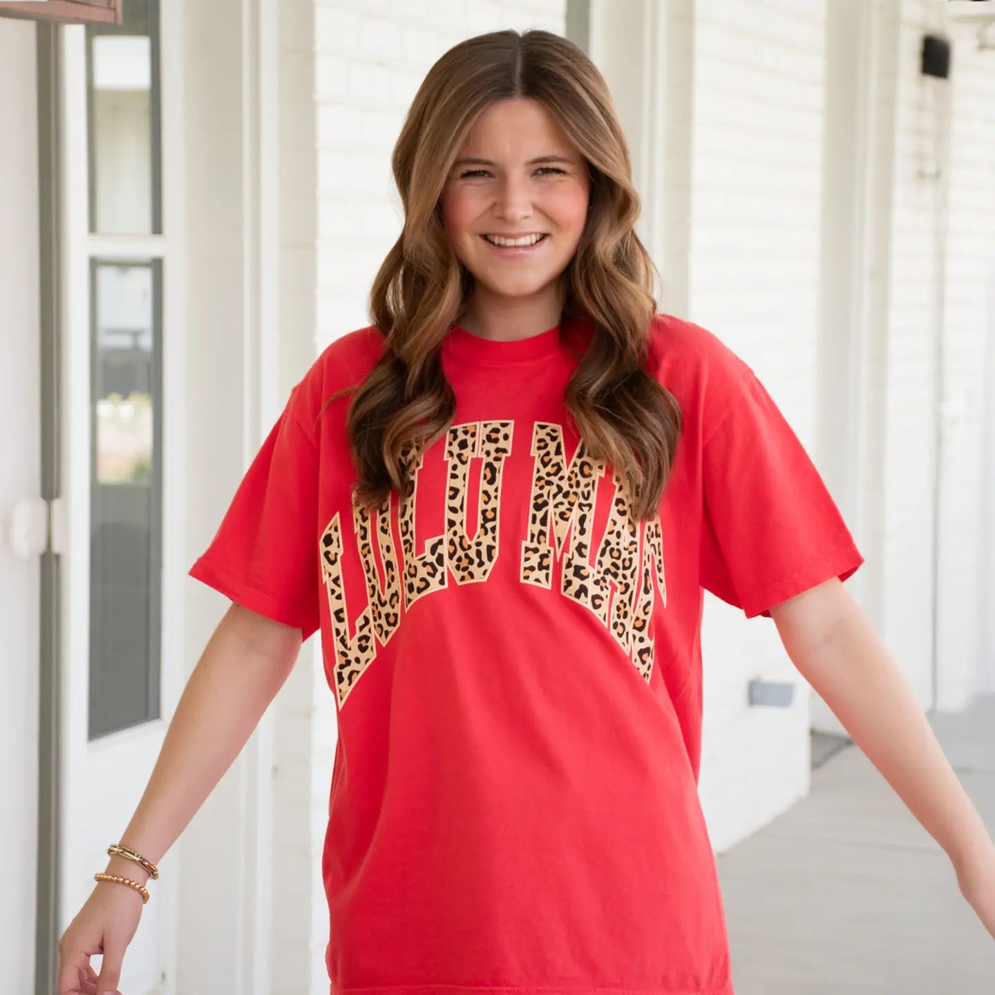 LuluMac Red Leopard