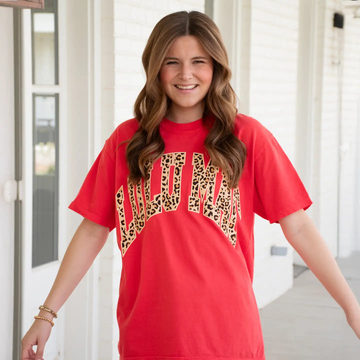 LuluMac Red Leopard