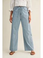 Drawstring Denim