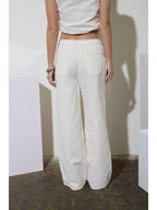 Ivory Drawstring Pants