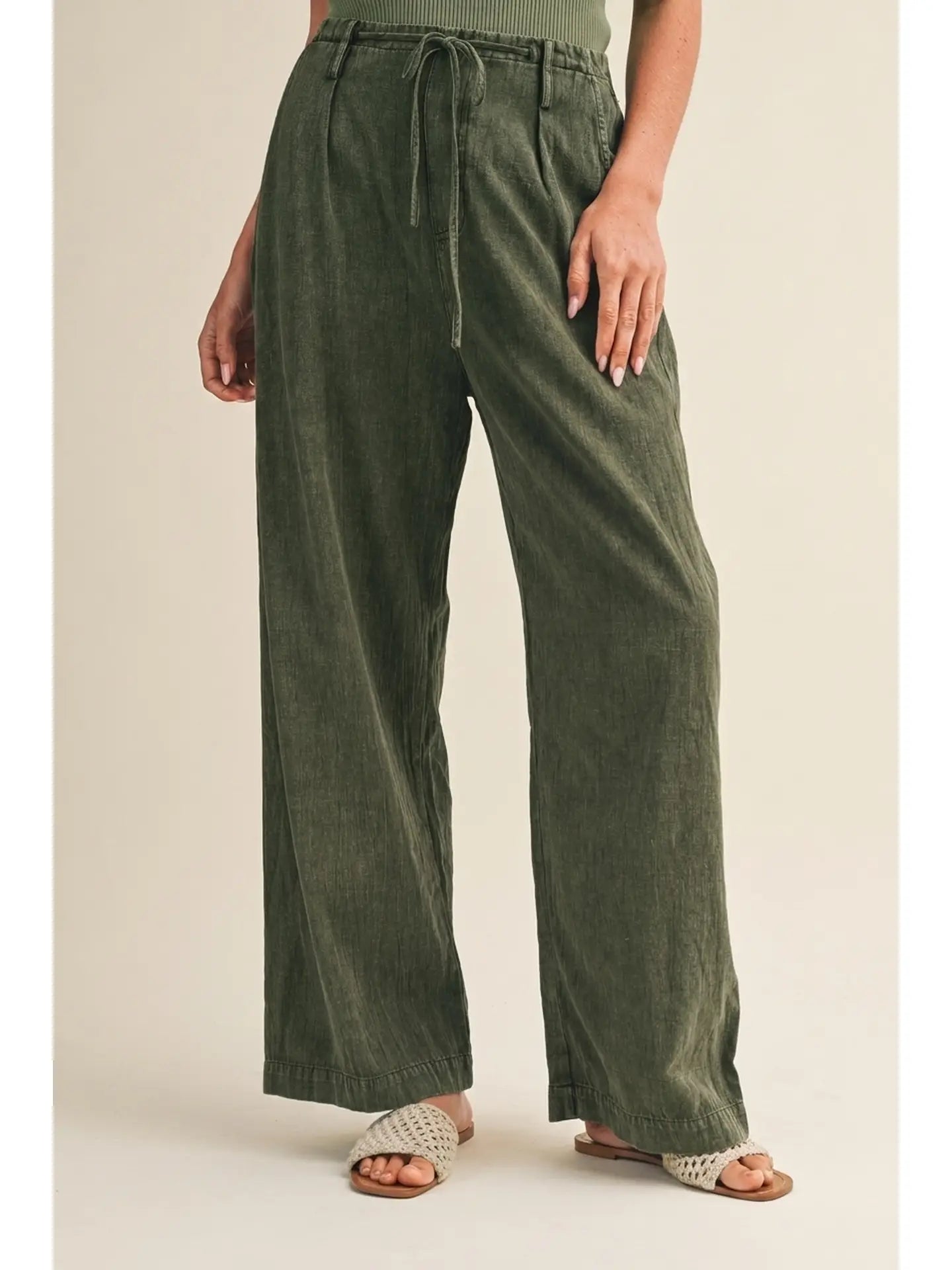 Olive Grove Pants