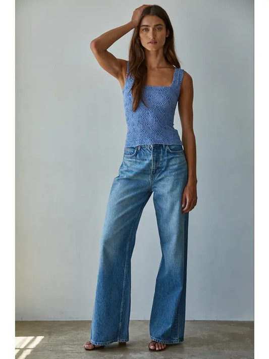 Chambarry Blue Tank