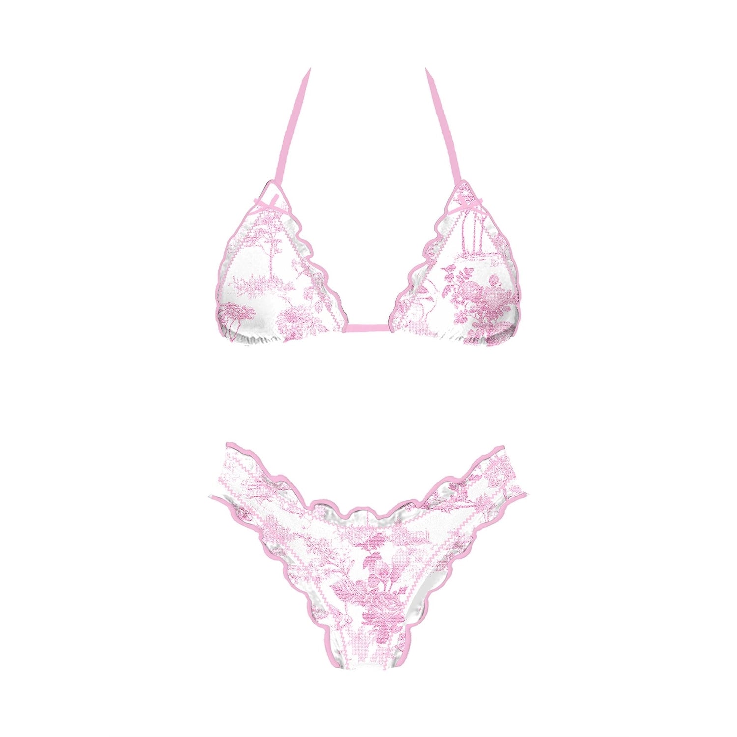 Pink Waver Catcher Bikini